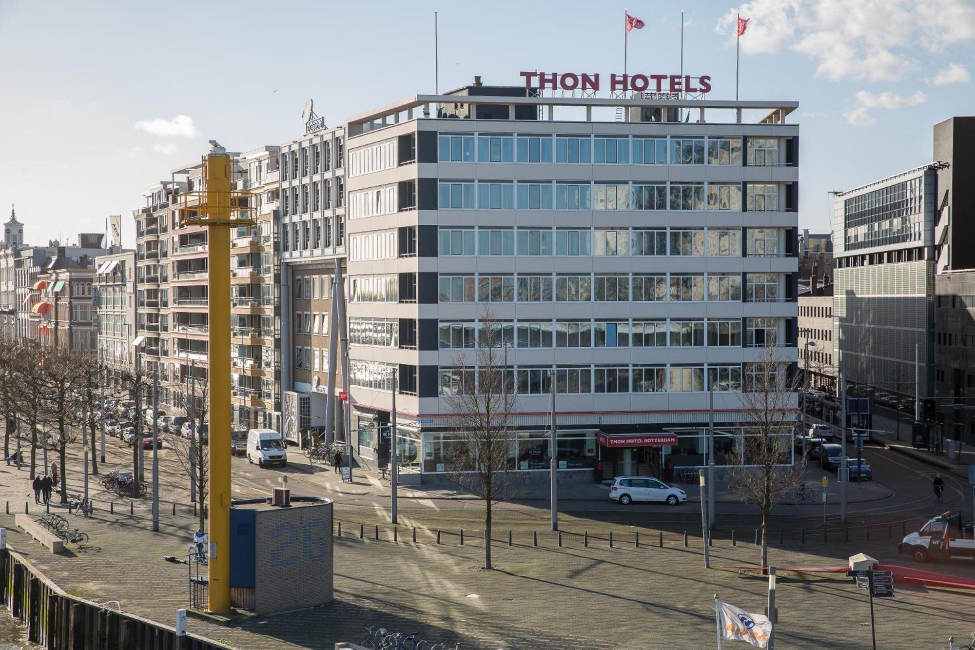 Thon Hotel Rotterdam City Centre Buitenkant foto